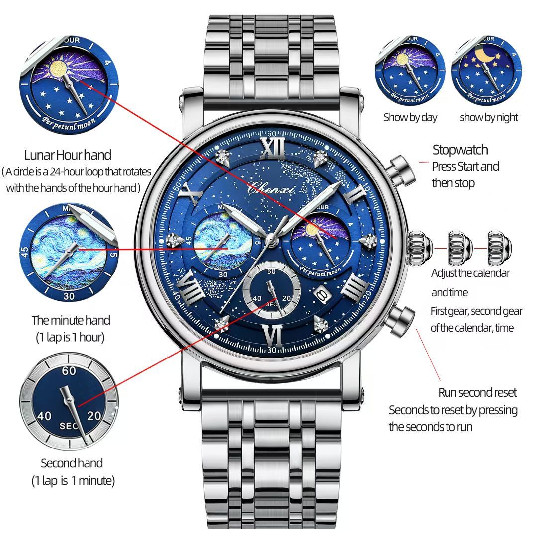 Chenxi CX-972 High Quality Men's Quartz Movement Watch
